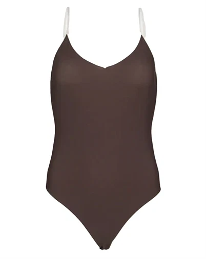 Beck Söndergaard - Contrast Bea Badedragt - Hot Fudge Brown